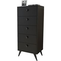 Lipasto Linento Furniture VL70, musta