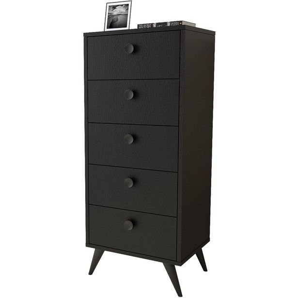 Lipasto Linento Furniture VL70, musta