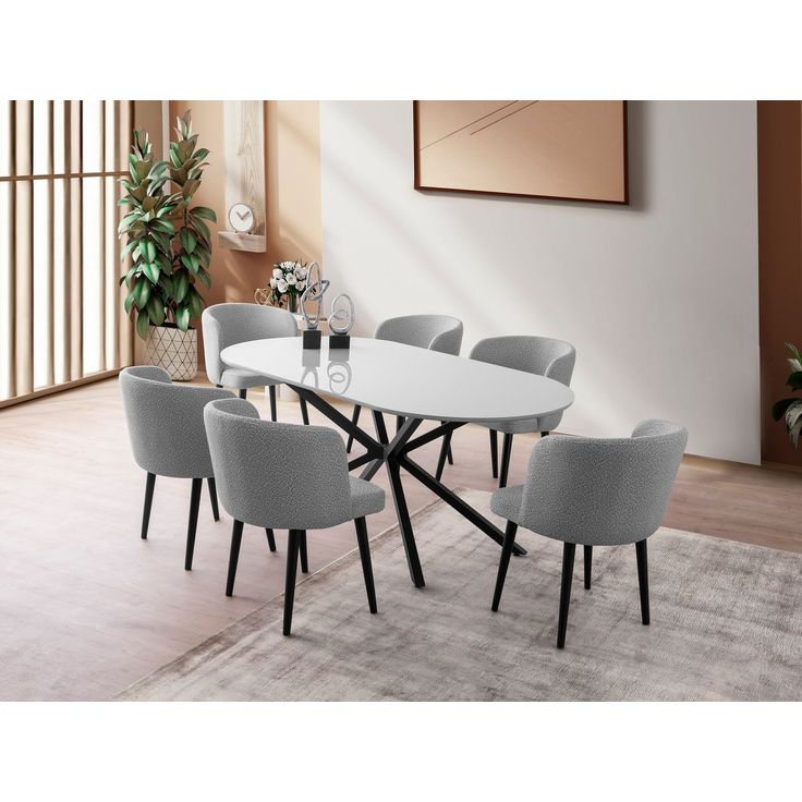 Ruokapöytä Linento Furniture Aura, 180x90cm