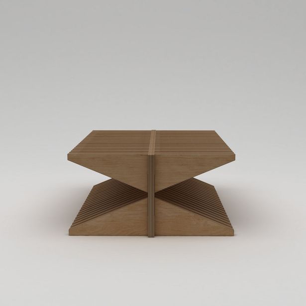 Penkki Linento Furniture Sedilia, leveys 123cm, puunruskea