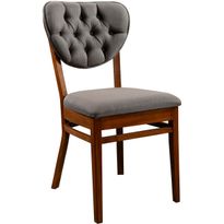 Ruokapöydän tuoli Linento Furniture Oscar, 2kpl, ruskea, Verkkokaupan poistotuote