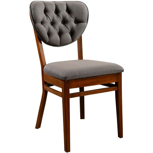 Ruokapöydän tuoli Linento Furniture Oscar, 2kpl, ruskea