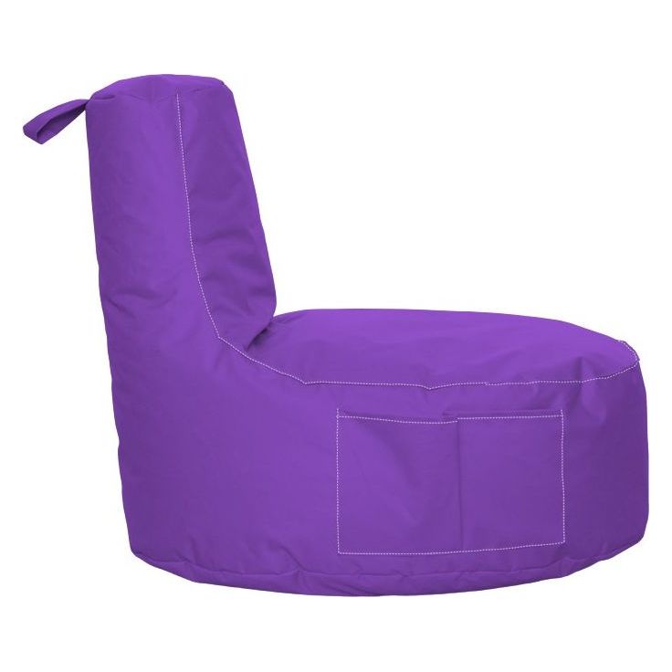 Säkkituoli ulos Linento Garden Eva violetti