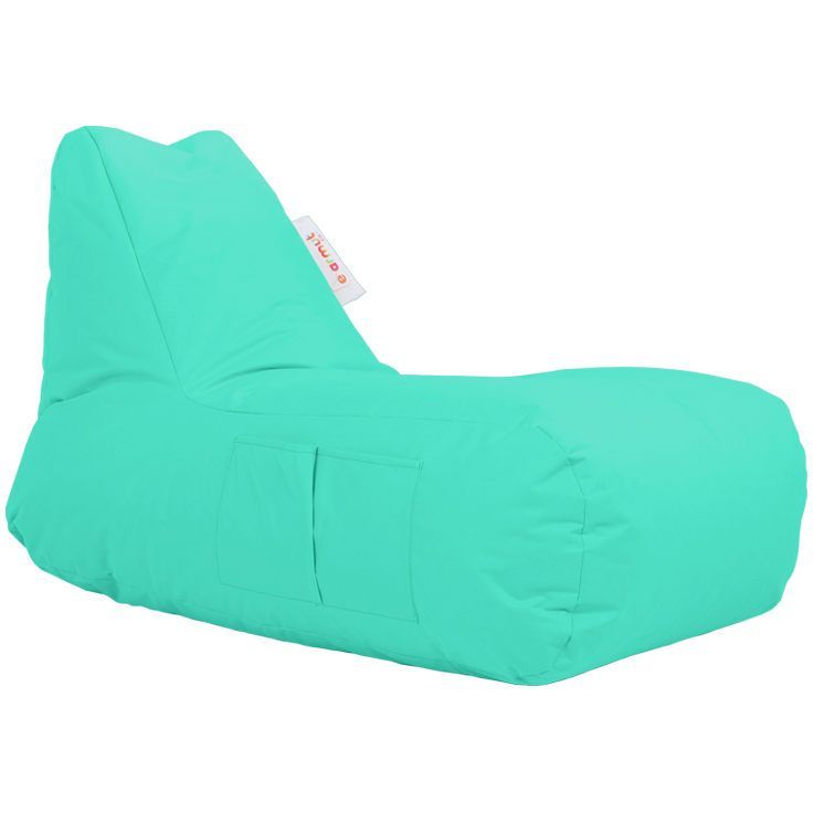 Säkkituoli ulos Linento Garden Trendy Comfort turkoosi