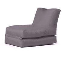 Säkkituoli ulos Linento Garden Siesta Sofa harmaa, Verkkokaupan poistotuote