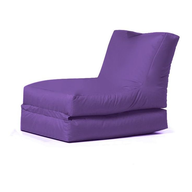 Säkkituoli ulos Linento Garden Siesta Sofa violetti