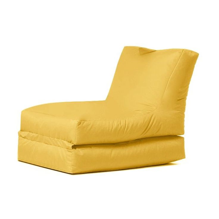 Säkkituoli ulos Linento Garden Siesta Sofa keltainen