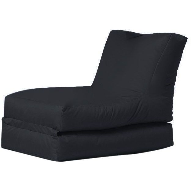 Säkkituoli ulos Linento Garden Siesta Sofa musta
