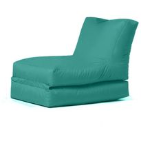 Säkkituoli ulos Linento Garden Siesta Sofa turkoosi, Verkkokaupan poistotuote