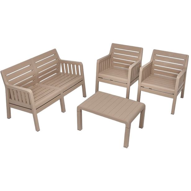 Oleskeluryhmä Linento Garden Lara 4:n istuttava