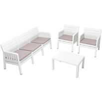 Oleskeluryhmä Linento Garden Lara 5:n istuttava + pehmusteet