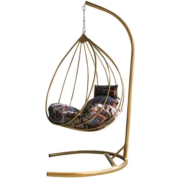 Garden Single Swing Chair Linento Garden Damla Multicolor Multicolor