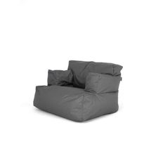 Säkkituoli ulos Linento Garden Relax, harmaa, Verkkokaupan poistotuote