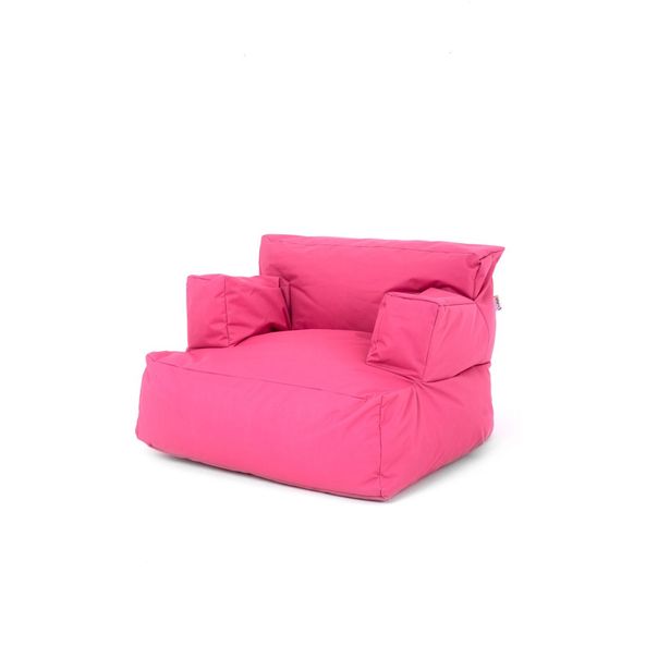 Säkkituoli ulos Linento Garden Relax, pinkki