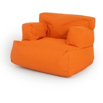 Säkkituoli ulos Linento Garden Relax, oranssi, Verkkokaupan poistotuote