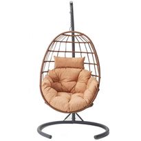 Riipputuoli Linento Garden Tavus, ruskea/cappucino