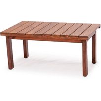 Puutarhapöytä Linento Garden Milan, 101x47x60cm, pähkinä
