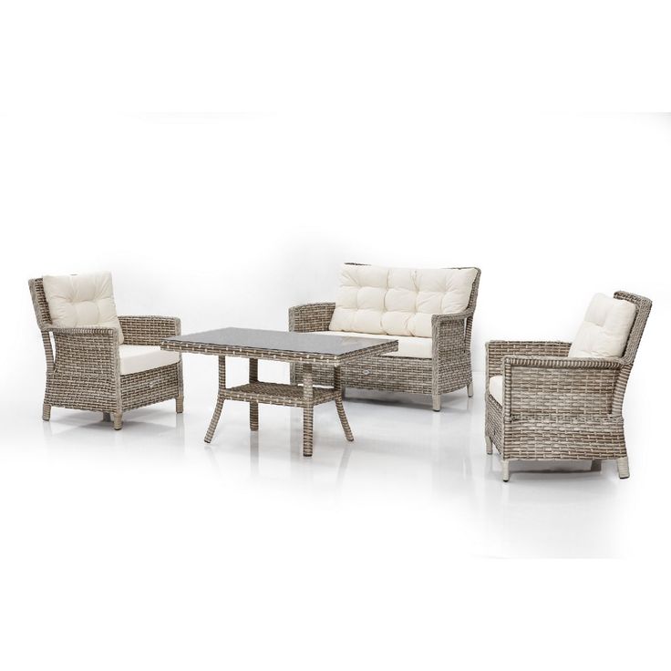 Garden Lounge Set Linento Garden Manila 316 Cream Cream