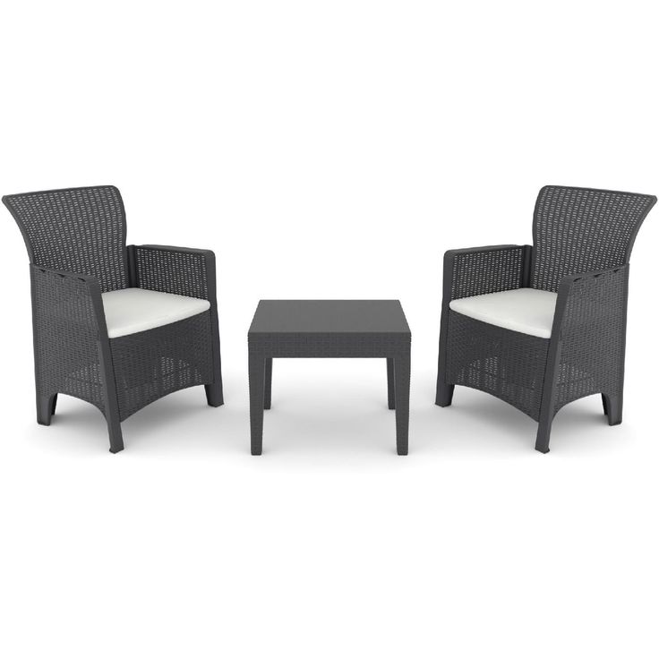 Garden Lounge Set Linento Garden Troya Balcony 1 Anthracite