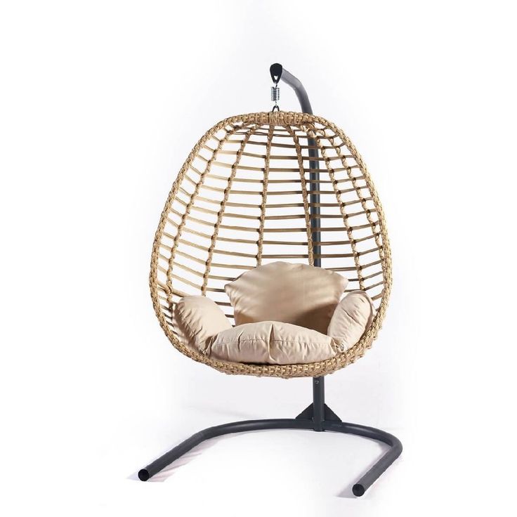 Garden Single Swing Chair Linento Garden Cenova  Cream 