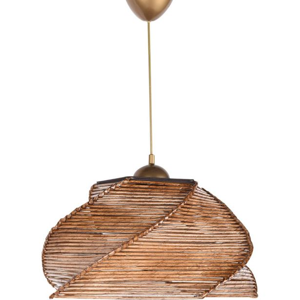 Kattovalaisin Linento Lighting Pentagone, Ø36cm, puu