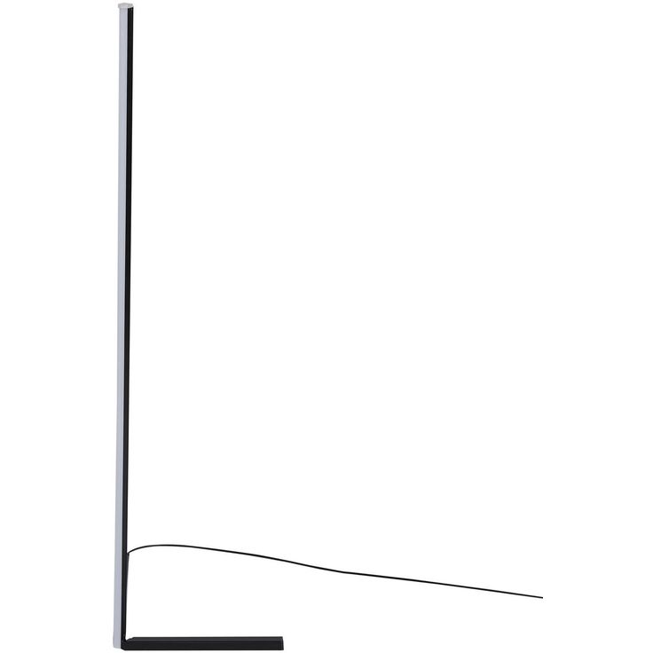 LED-lattiavalaisin Linento Lighting Lumos Multicolor, 120cm, musta