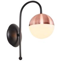 LED-seinävalaisin Linento Lighting Elvie, ruusukulta