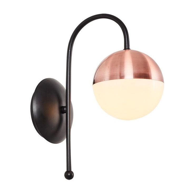 LED-seinävalaisin Linento Lighting Elvie, ruusukulta
