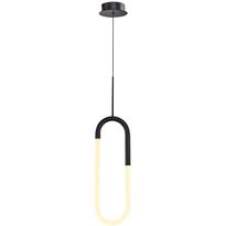 LED-kattovalaisin Linento Lighting Dua, musta