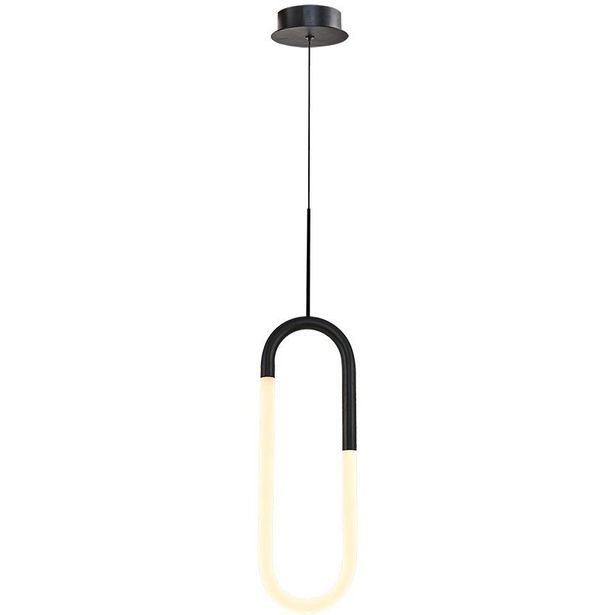 LED-kattovalaisin Linento Lighting Dua, musta