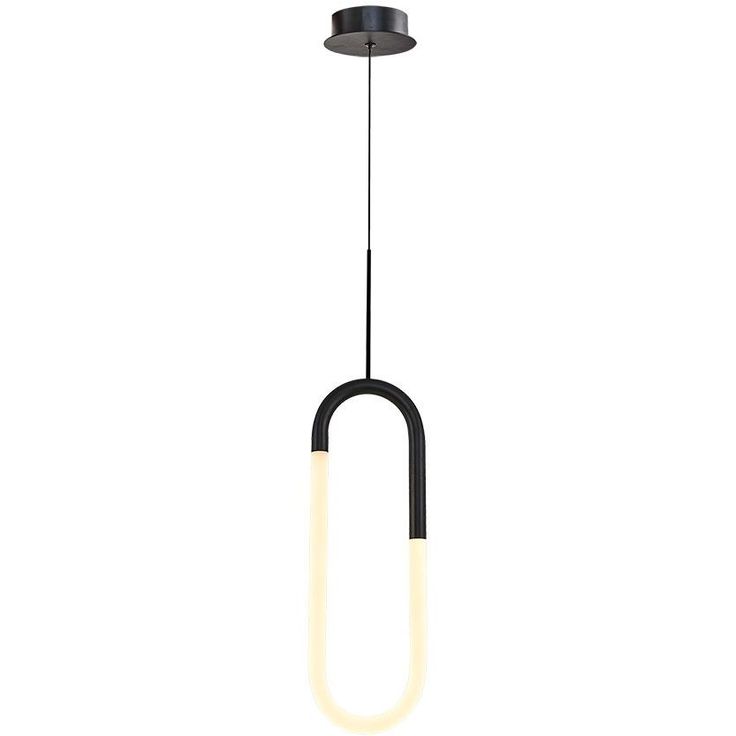 LED-kattovalaisin Linento Lighting Dua, musta