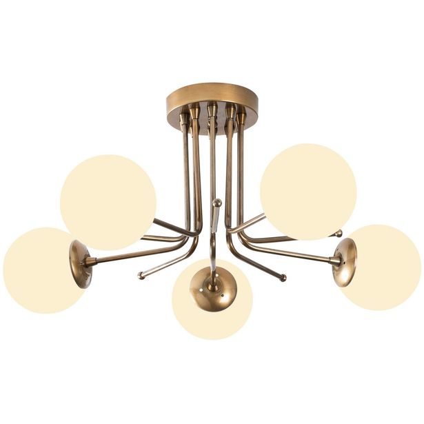 Kattovalaisin Linento Lighting Daisy, 5-osainen, kulta