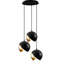 Kattovalaisin Linento Lighting Meadow, 3-osainen, musta/kulta