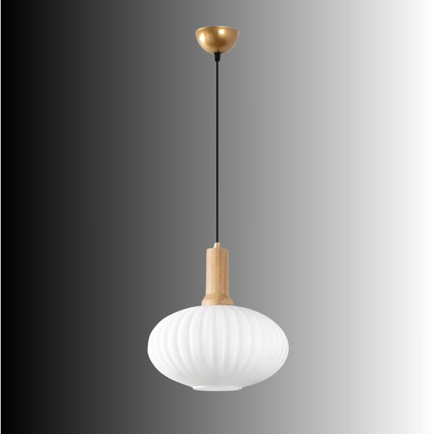 Riippuvalaisin Linento Lighting Asker soikea Ø30cm kulta