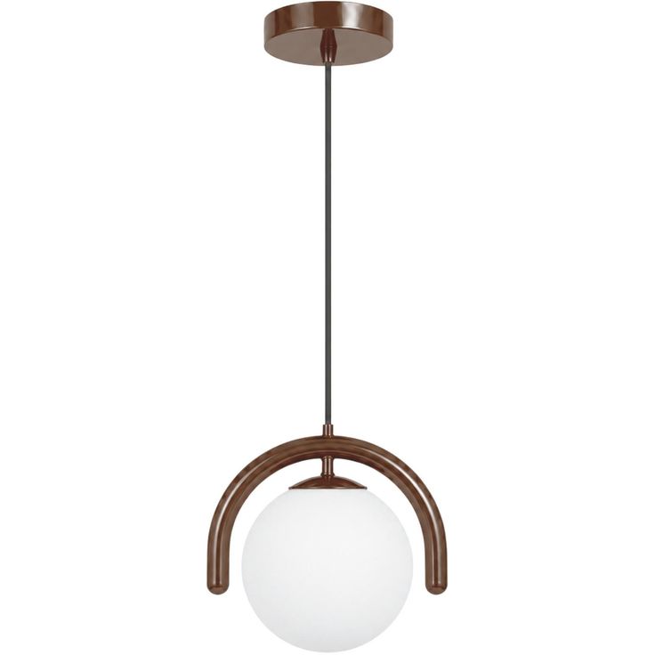 Riippuvalaisin Linento Lighting Gedik-20441-E, E27, ruskea
