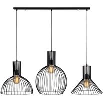 Kattovalaisin Linento Lighting Fellini, 3-osainen, musta