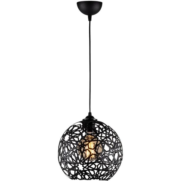 Kattovalaisin Linento Lighting Lytle, Ø25cm, musta