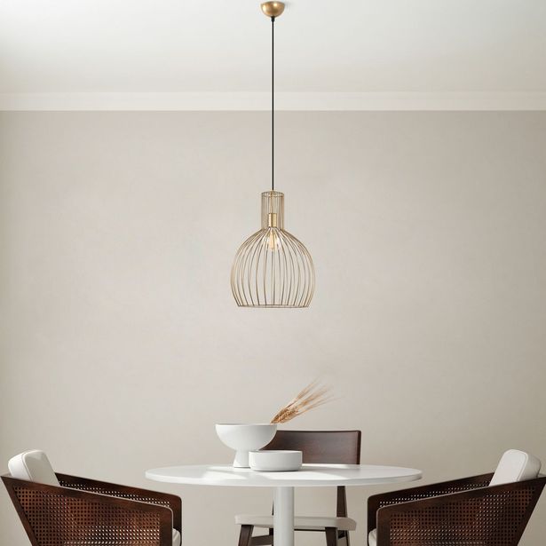 Riippuvalaisin Linento Lighting Tabut-Mr-756-1, Ø38cm, kulta