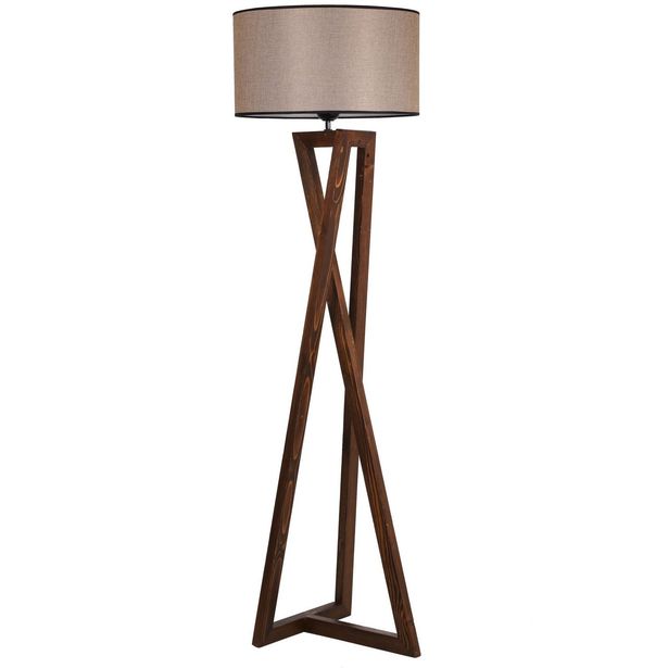Lattiavalaisin Linento Lighting Paula, 166cm, puu