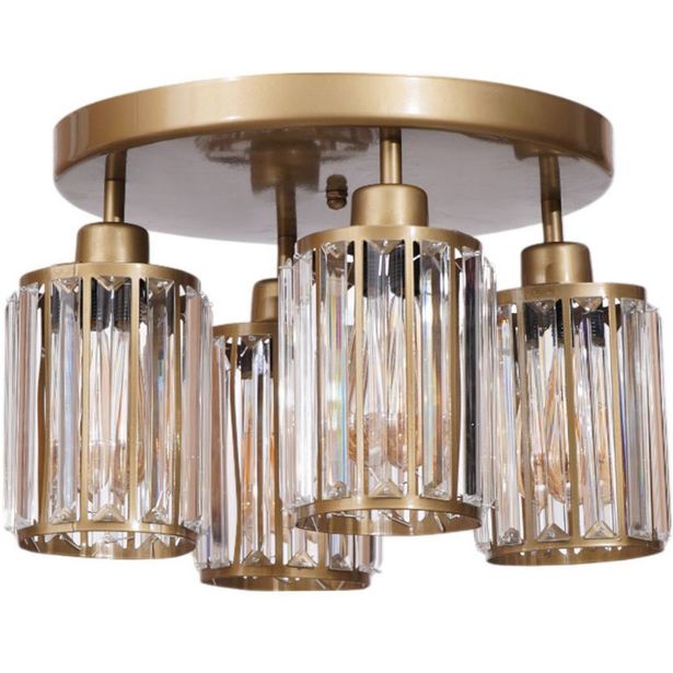 Kattovalaisin Linento Lighting Hugo 4-osainen kulta