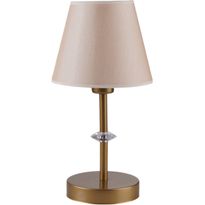 Pöytävalaisin Linento Lighting Üsküp beige/kulta