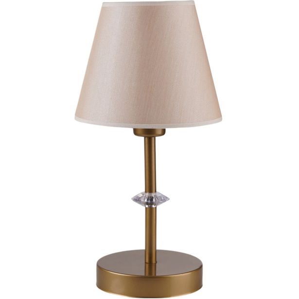 Pöytävalaisin Linento Lighting Üsküp beige/kulta