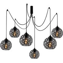 Kattovalaisin Linento Lighting Lytle, 6-osainen, musta