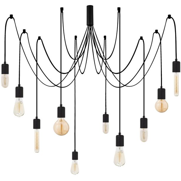 Kattovalaisin Linento Lighting Kabluni, 10-osainen, musta