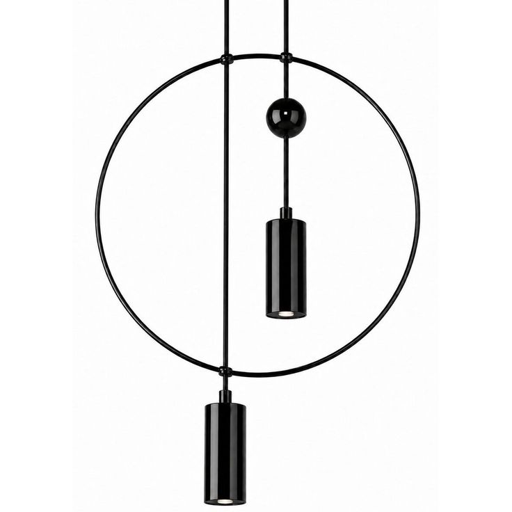 Riippuvalaisin Linento Lighting Zorella - 20600, 2-osainen, G9, musta