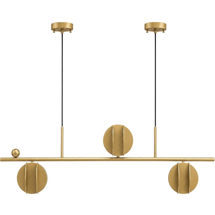 Riippuvalaisin Linento Lighting Mondo - 20920-I, 3-osainen, G9, kulta