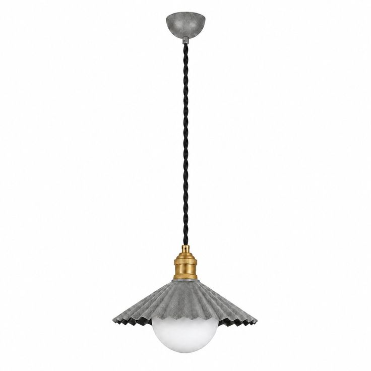 Riippuvalaisin Linento Lighting Plise - 15-20930, E27, harmaa