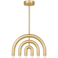 Riippuvalaisin Linento Lighting Vento 20910-A, 6-osainen, E14, kulta