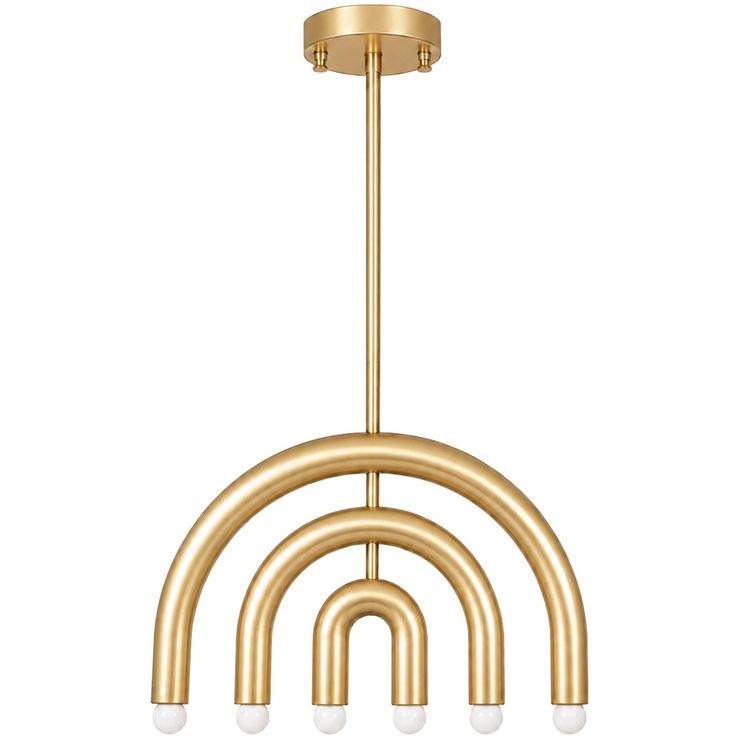 Riippuvalaisin Linento Lighting Vento - 20910-A, 6-osainen, E14, kulta