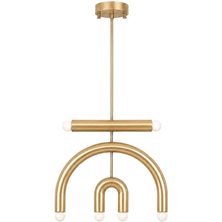 Riippuvalaisin Linento Lighting Vento - 20912-A, 6-osainen, E14, kulta